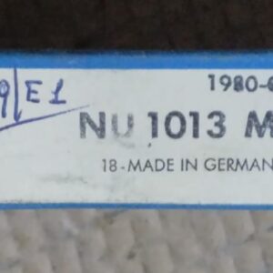 Cuscinetto SKF NU 1013 MA
