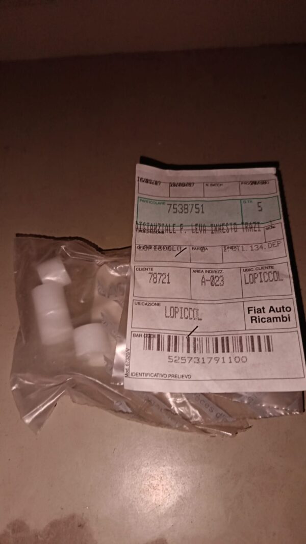 Boccola distanziale FIAT 7538751 per FIAT Panda 4x4